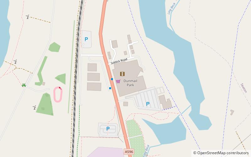 Dunmail Park location map