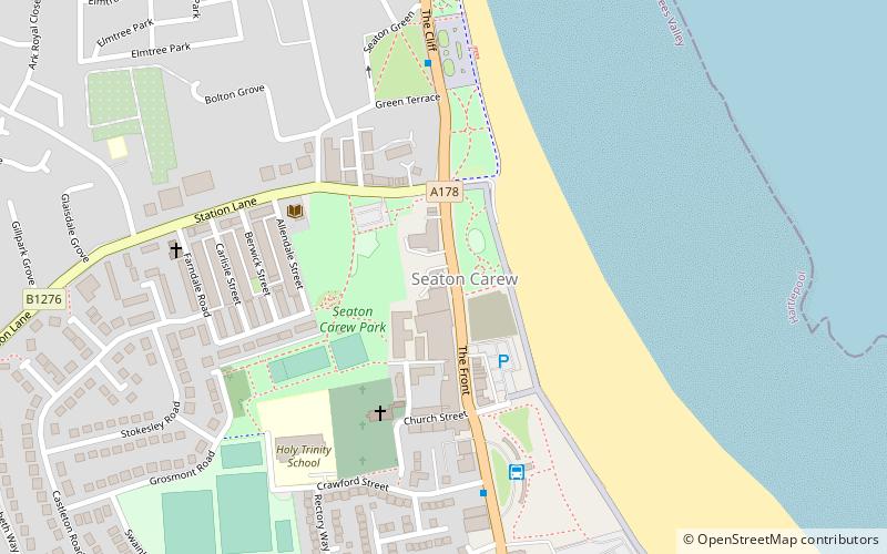 Seaton Carew location map