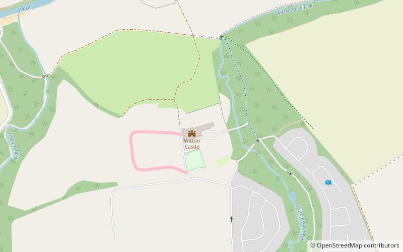Witton Castle location map