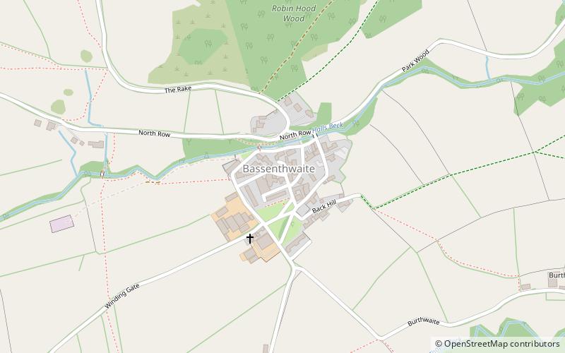 St Bega's Way location map