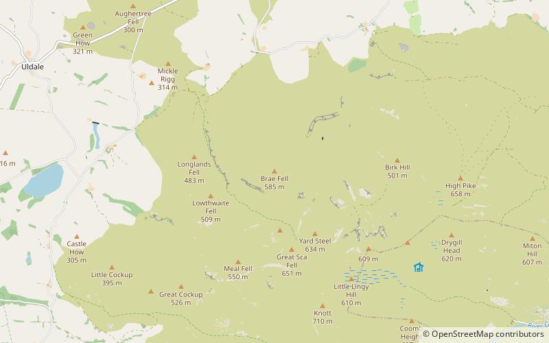 Brae Fell location map