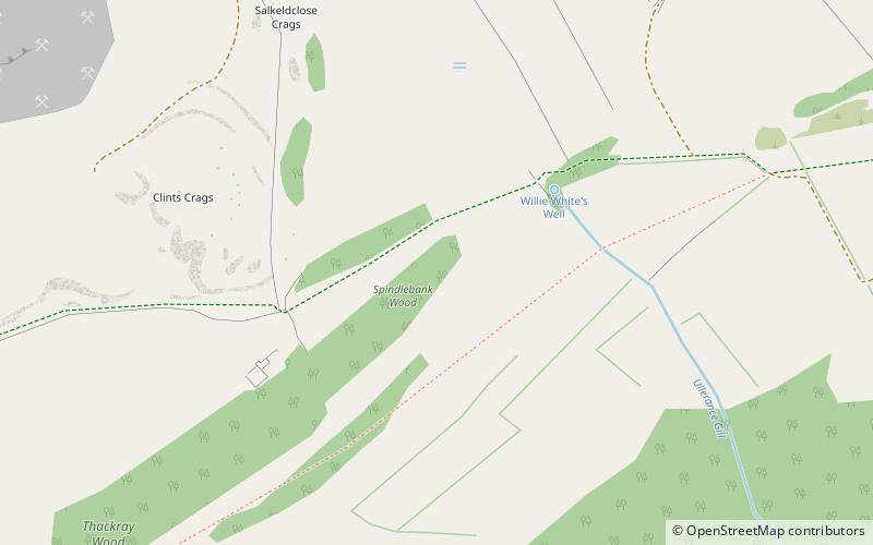 Clints Crags location map