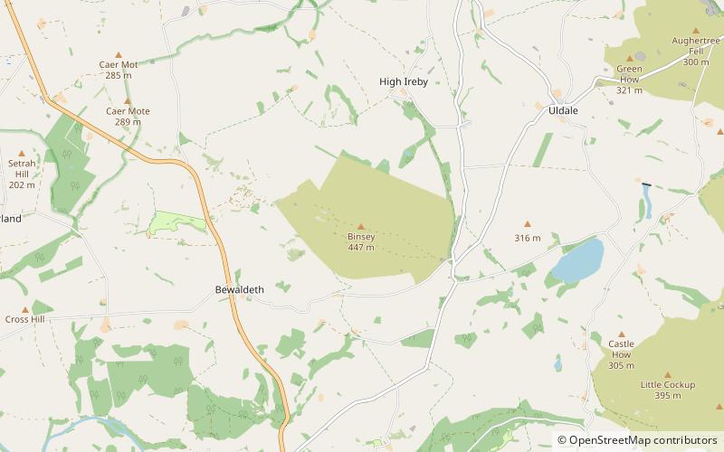 Binsey location map
