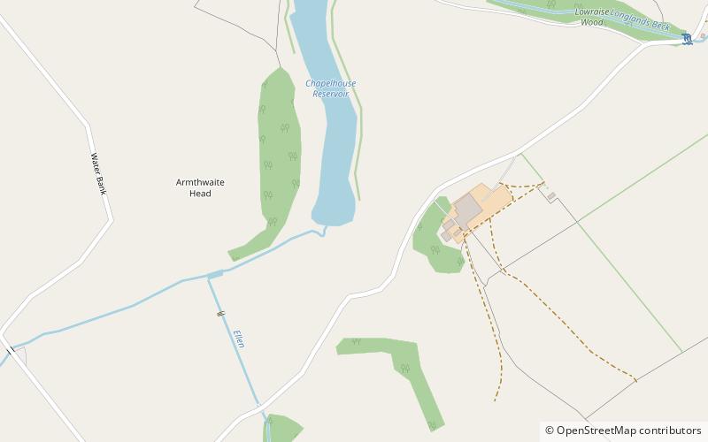 Chapelhouse Reservoir location map