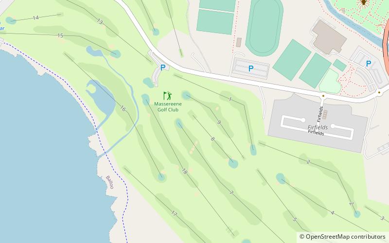 Massereene Golf Club location map