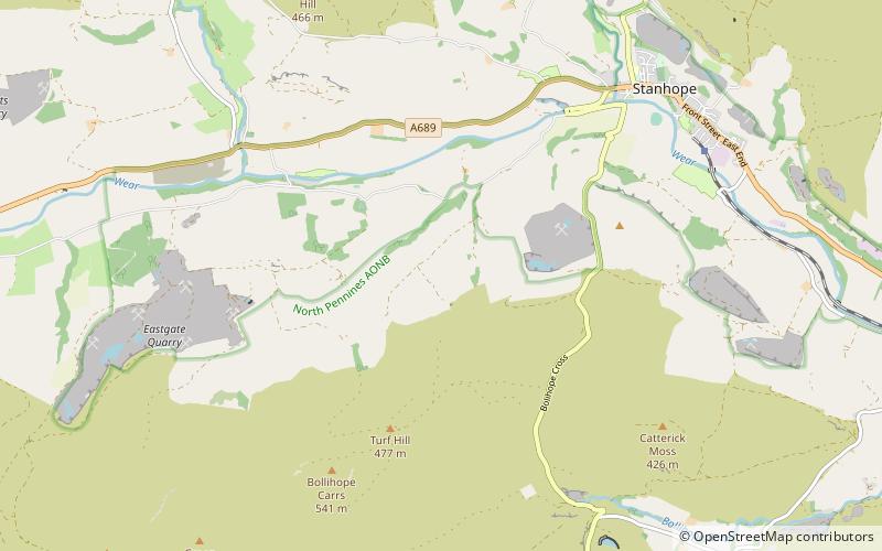 west newlandside meadows north pennines location map