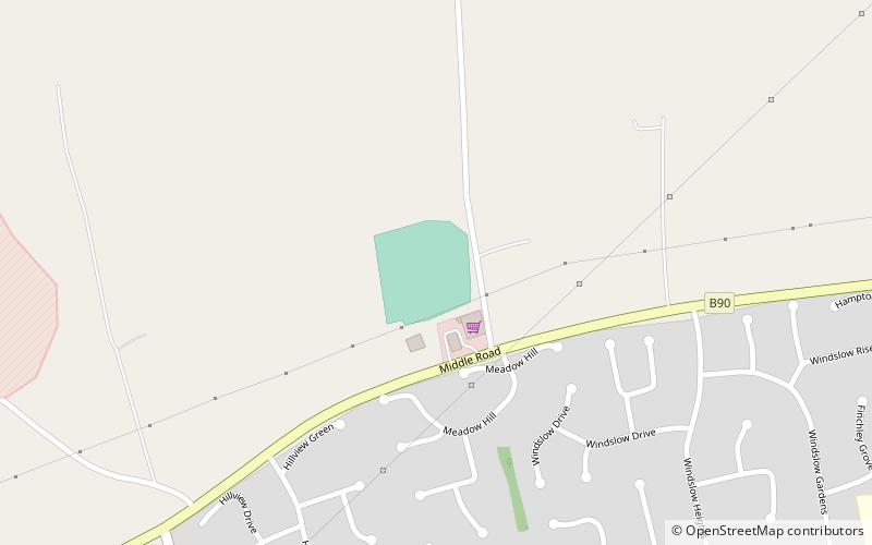 middle road location map