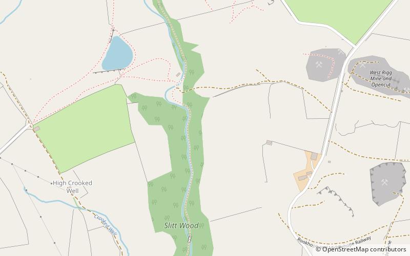 slit woods location map