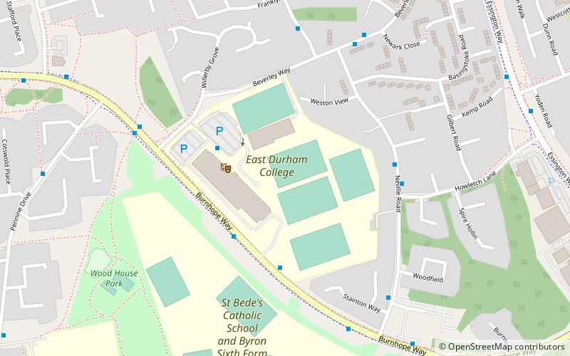 East Durham College location map