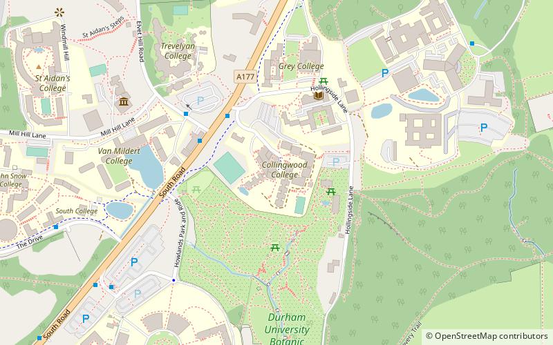 Collingwood College location map