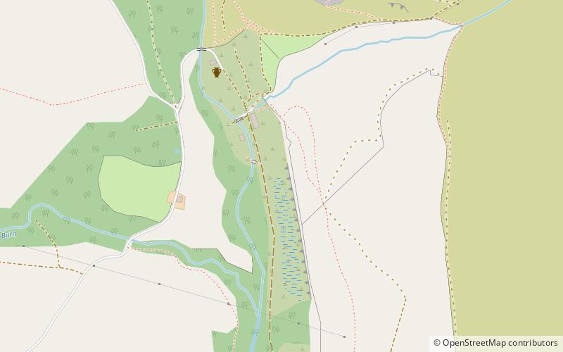 Heathery Burn Cave location map