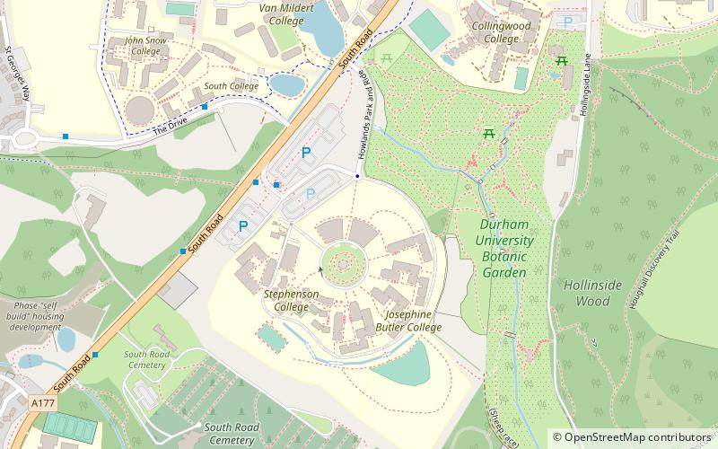Josephine Butler College location map