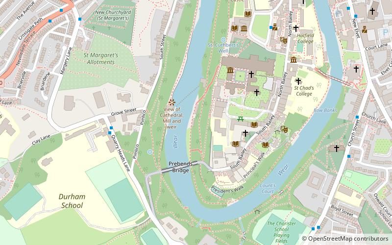 St Leonard's School Boat Club location map