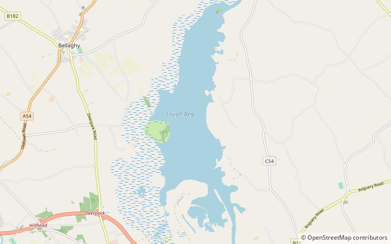 Lough Beg location map