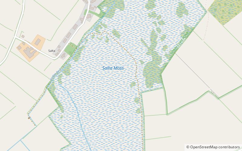 Salta Moss location map