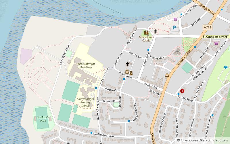 Tolbooth Art Centre location map