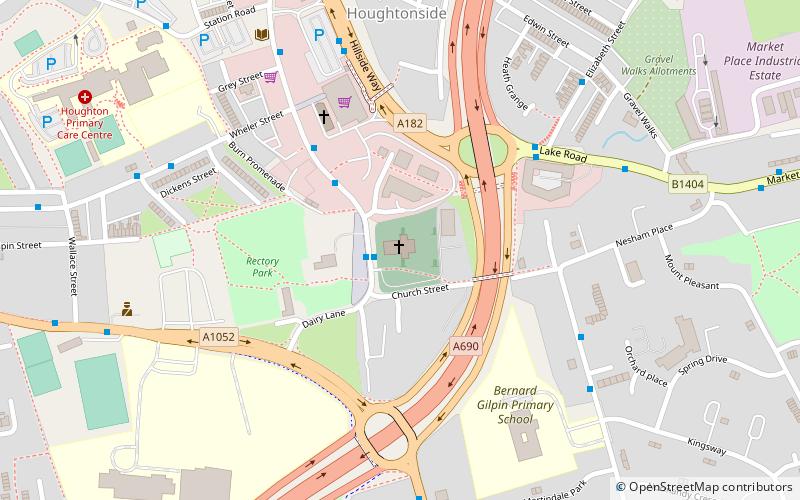 St Michael and All Angels' Church location map