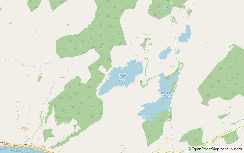 Castle Loch location map