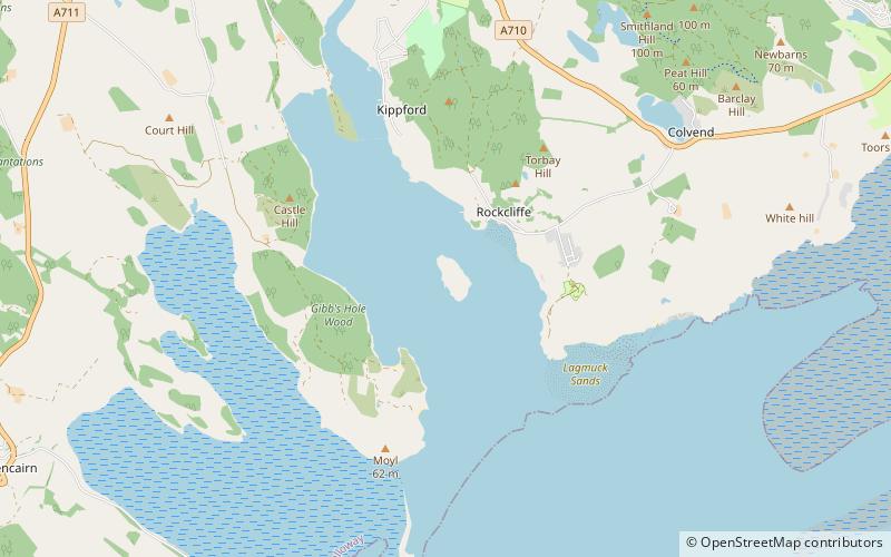 Rough Island location map