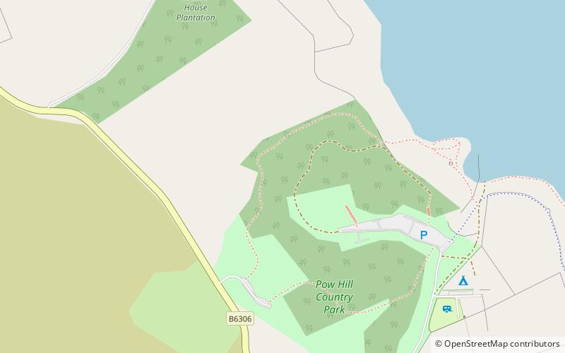 Pow Hill Bog location map