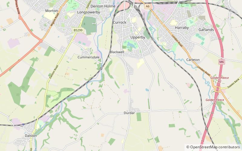 carlisle racecourse location map