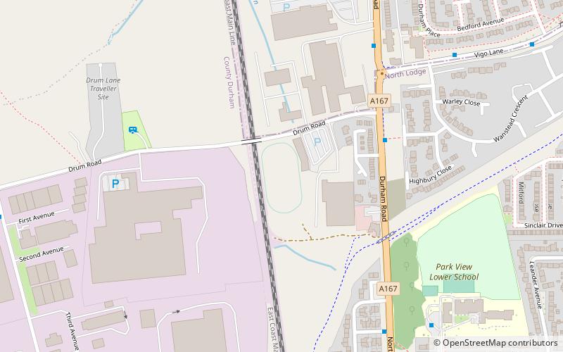 Pelaw Grange location map