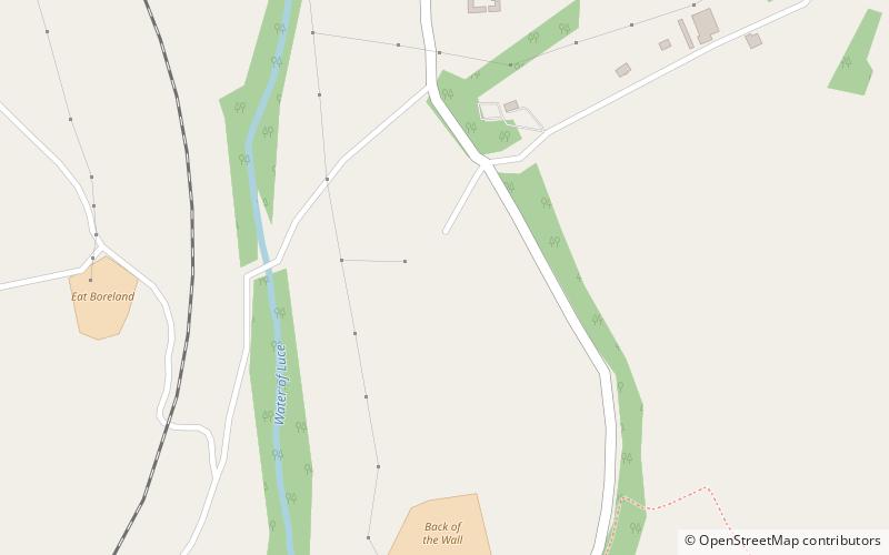 Glenluce Abbey location map