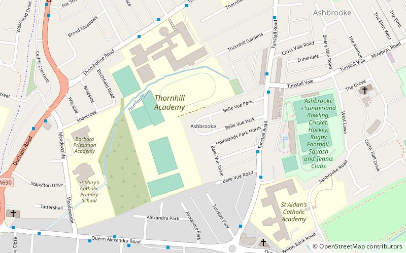 Ashbrooke location map
