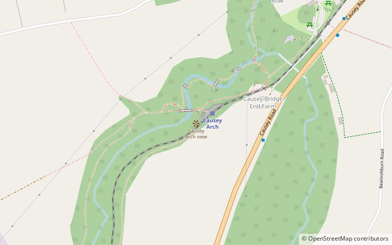 Arche de Causey location map