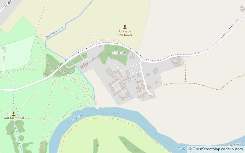 Rickerby Park location map