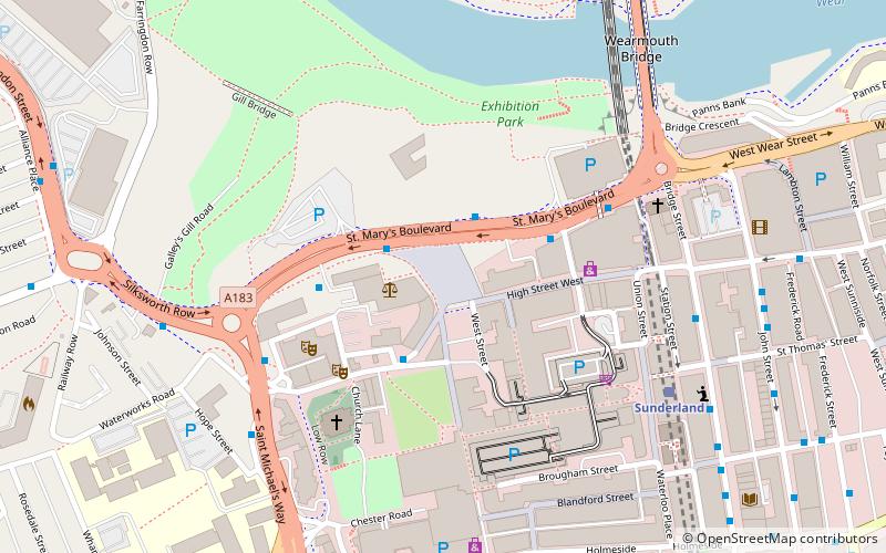 Keel Square location map