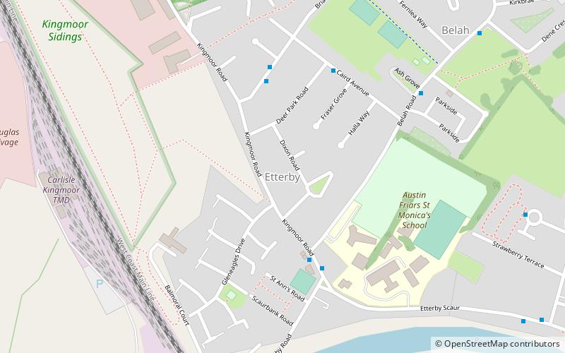 Etterby location map