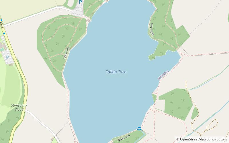 Talkin Tarn location map
