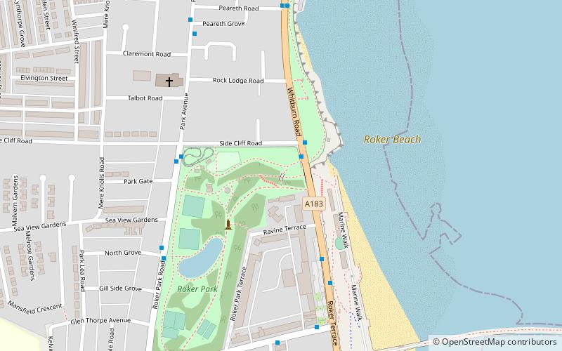 Spottee's Cave location map