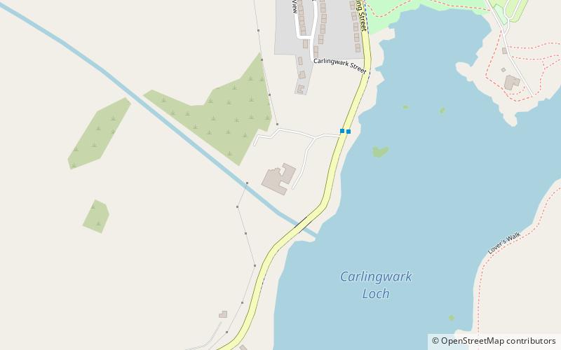 Carlingwark Loch location map