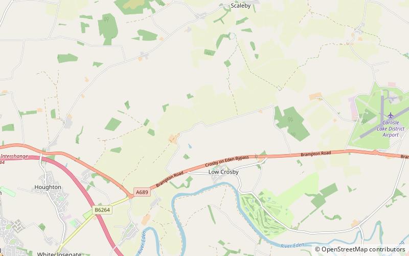 Milecastle 62 location map