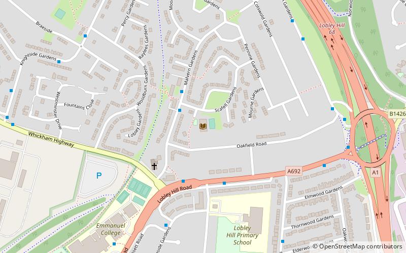 Lobley Hill Community Centre location map
