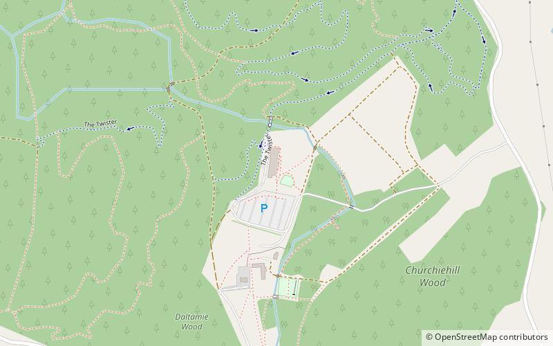 Kirroughtree location map