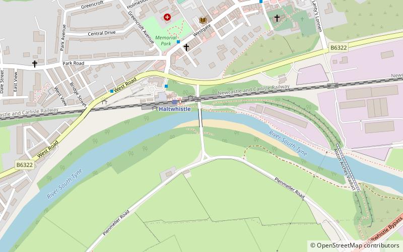 Blue Bridge location map