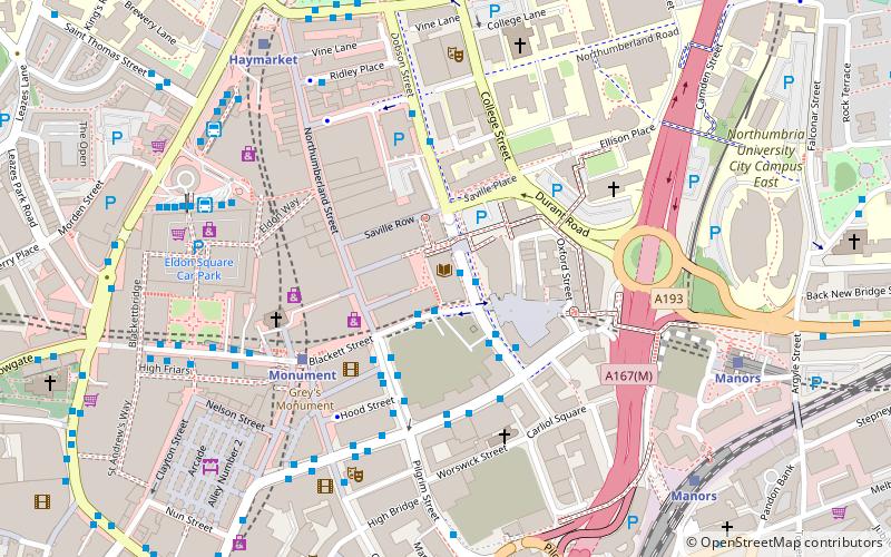 Newcastle City Library location map