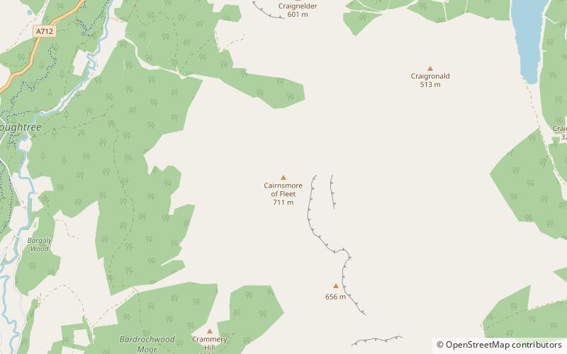 Cairnsmore of Fleet location map