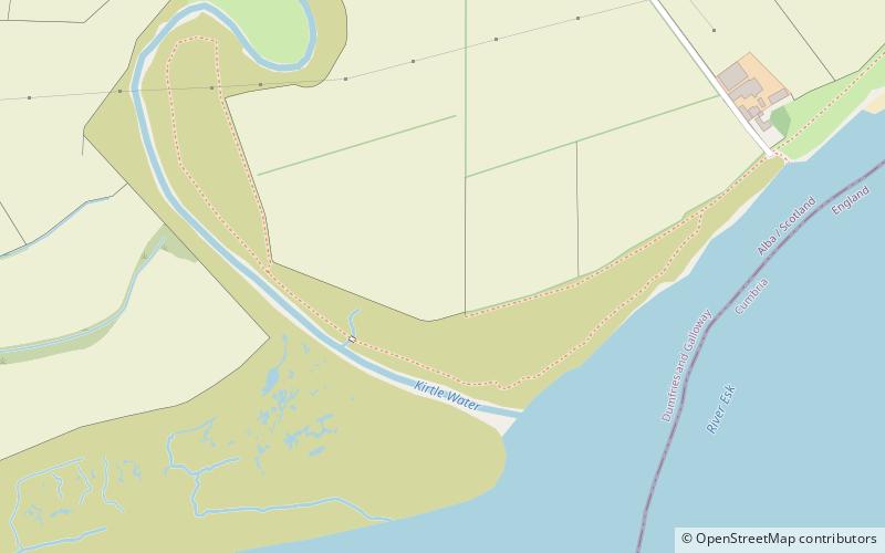 Lochmaben Stone location map