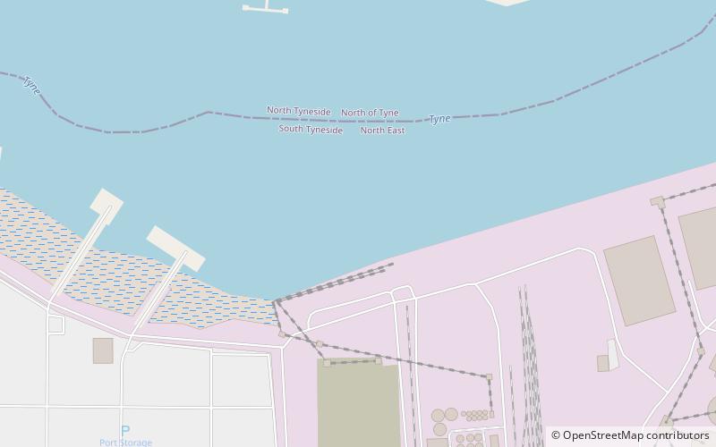port of tyne jarrow location map