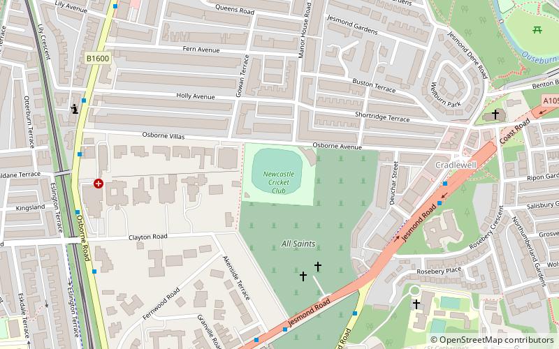 Osborne Avenue location map