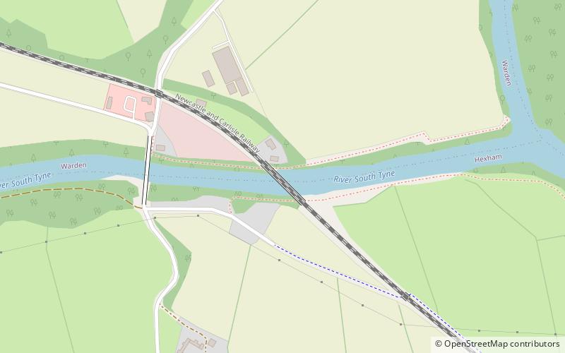 Warden Railway Bridge location map