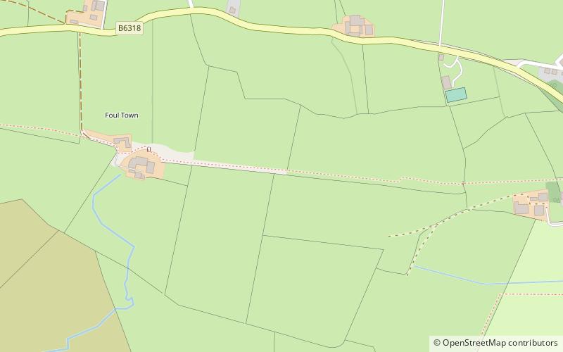 Milecastle 47 location map