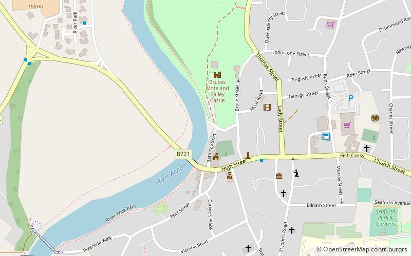 Gretna 2008 location map