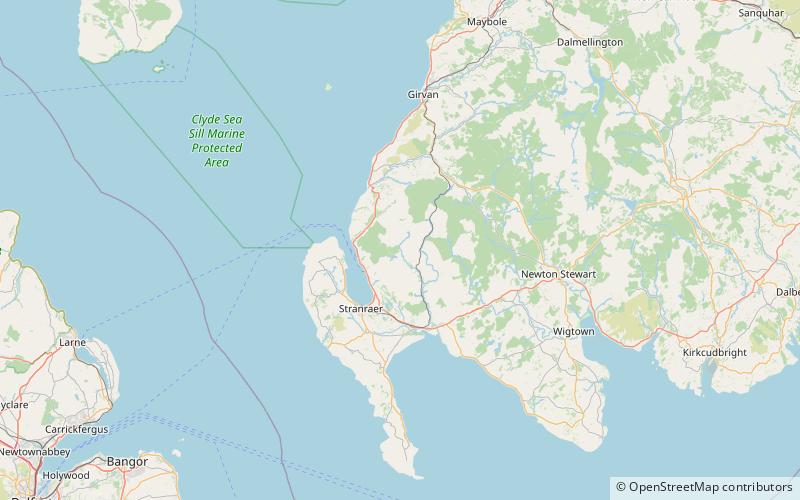 Loups of Dalnigap location map