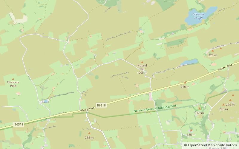 Winshields Farm Campsite location map