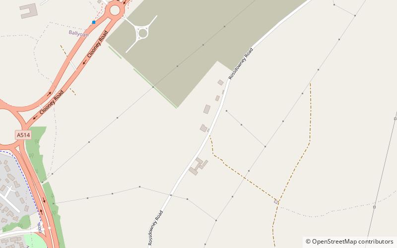 Ballyoan Cemetery location map